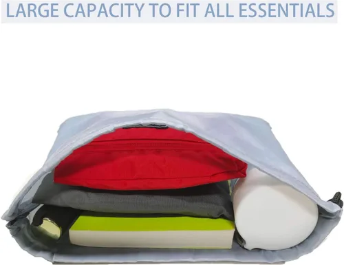 Vista 3 de Vorspack Mochila con cordón de 10 piezas para fiestas, gimnasio, viajes deportivos