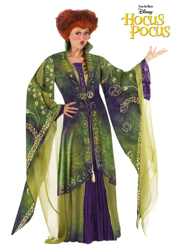 Vista 9 de Disfraz de Winifred Sanderson para Mujer de Hocus Pocus de Disney Multicolor