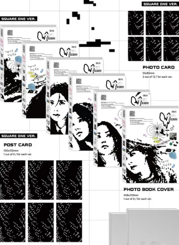 Vista 2 de Dreamus NMIXX Fe3O4: BREAK Standard MIXX BLOOD 6 Ver Set