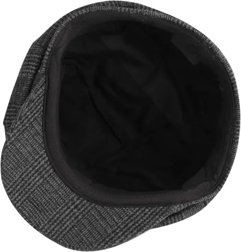 Vista 3 de Boina para hombre de algodón plana Ivy Gatsby Newsboy Conducción Sombrero Tweed Derby Sombrero Cabbie Sombreros