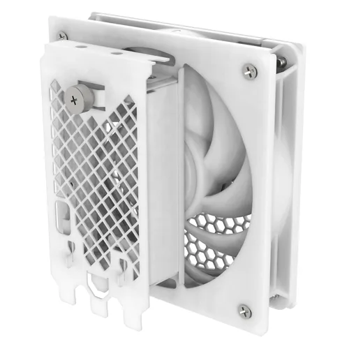 Vista 9 de Silverstone Tecnología FDP02 Soporte externo del adaptador del ventilador de refrigeración de la GPU, SST-FDP02B Negro