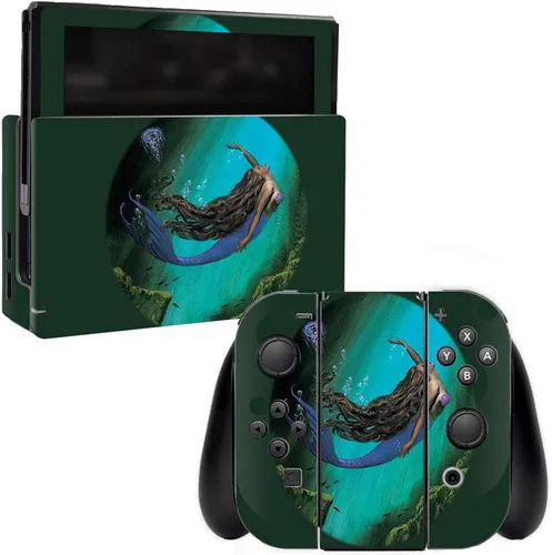 Vista 16 de MightySkins Skin compatible con Nintendo Switch – Delfines nariz de botella Funda protectora de vinilo duradera y única Fácil de aplicar, quitar