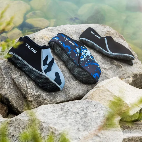 Vista 2 de Tilos 3mm Ankle Neoprene Socks - Hypoallergenic, Non-Slip, Durable Water Socks for Diving, Snorkeling, Water Aerobics & More