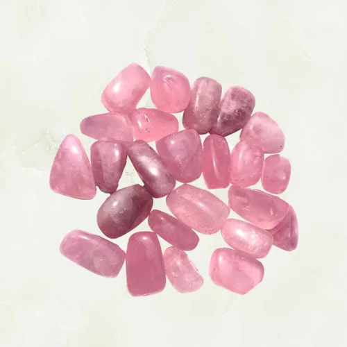 Vista 8 de EXCEART Piedras de cristal de cuarzo rosa, piedras de cristal rodado, piedras irregulares rosas para el hogar, pecera, adorno de maceta de 1.2-1.6