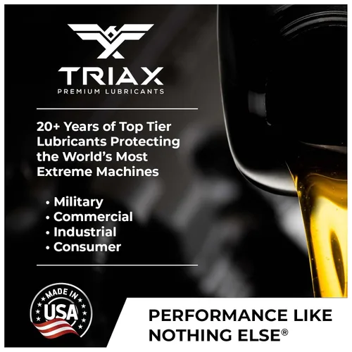 Vista 6 de TRIAX Atros Multivis HVLP 46 - Aceite hidráulico sintético completo, 300% aditivo antidesgaste, 7.000-10.000 horas de vida, flujo frío ártico -54