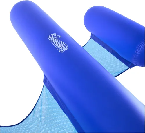 Vista 3 de SwimWays Spring Float Premium Hammock Pool Lounger, Inflatable Pool Floats Adult with Fast Inflation for Ages 15 & Up