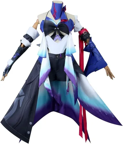 Vista 2 de Smehei Seele - Disfraz de Seele, disfraz de cosplay, uniforme completo, juego de rol, Halloween