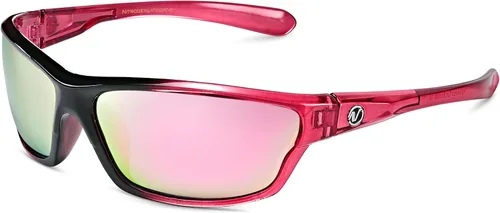 Vista 70 de Nitrogen Gafas de sol deportivas polarizadas envolventes para hombres y mujeres, UV400, para conducir, pescar, correr, gafas de sol