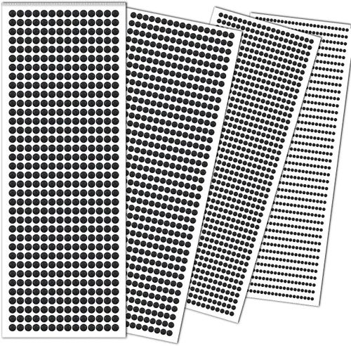 Vista 16 de 1799 piezas 4 hojas de pegatinas de diamantes de imitación 3/4/5/6 mm autoadhesivas para maquillaje de cara, ojos, cabello y cuerpo (Rojo-3/4/5/6mm)