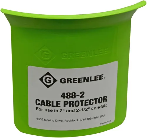 Vista 3 de Greenlee 488-3 Protector de cable para extractor de cables, para conductos de 3 pulgadas a 6 pulgadas