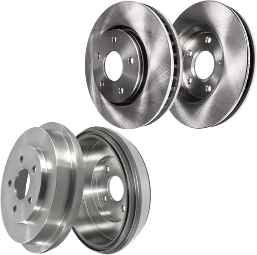 Vista 39 de Detroit Axle - 4WD - Rotores de disco delantero de 13.031 in de repuesto para Ford Excursion F-250 F-350 Super Duty 1999-2004 - Juego de 3 piezas