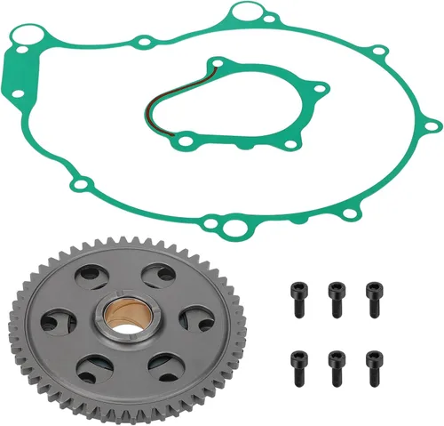 Vista 2 de Kit de juntas de rodamiento de engranaje unidireccional de embrague de arranque compatible con Yamaha Raptor 660 YFM660R 2004-2005