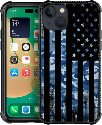 Vista 74 de Funda compatible con iPhone X/XS, diseño de bandera estadounidense de béisbol, TPU suave, a prueba de golpes, de vidrio templado, para iPhone X/XS
