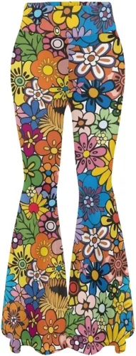 Vista 4 de Pantalones de yoga acampanados para mujer, corte de bota, cintura alta, leggings suaves como la mantequilla, pantalones de entrenamiento de pierna