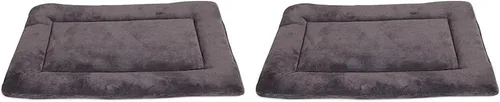 Vista 9 de Petmate Aspen Pet - Alfombrilla rectangular para perrera, gris oscuro, para cajas de 19 pulgadas 16.0 pulgadas de largo x 9.0 pulgadas de ancho x