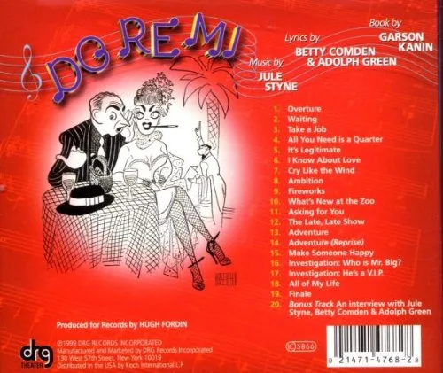 Vista 2 de Do Re Mi 1999 Broadway Revival Cast