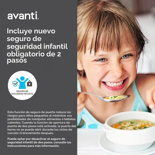 Vista 4 de Avanti MT150V3S Microondas, 1.5cf, ss, w/bk, cabina Acero inoxidable