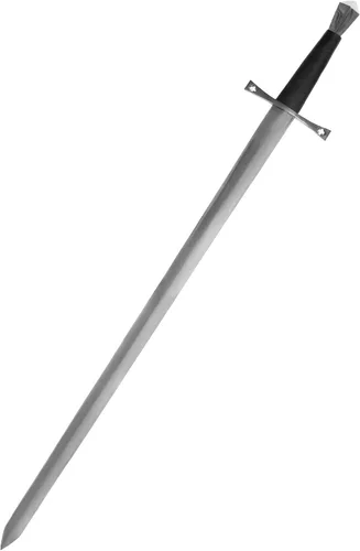 Vista 2 de Battle-Merchant Medieval Arming Sword – One-Handed Knight Sword, Carbon Steel Blade for LARP & Display