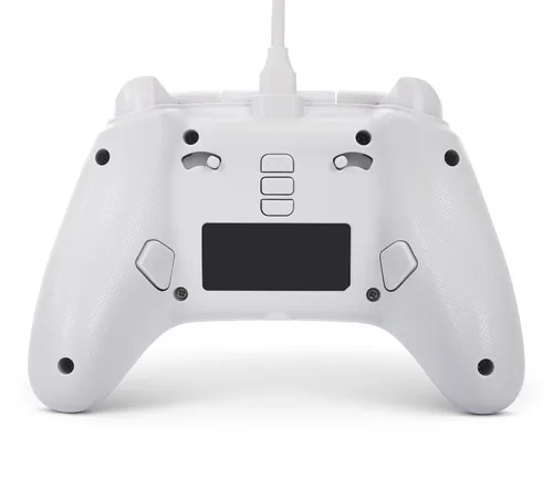 Vista 3 de PowerA Advantage Wired Controller for Xbox Series XS with Lumectra - White, gamepad, wired video game controller, gaming controller, works with Xbox