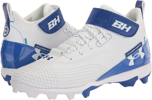 Vista 7 de Under Armour Harper 7 Mid - Zapatos de béisbol moldeados de goma media para hombre