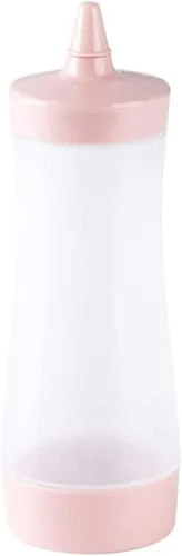 Vista 8 de Ochine Botellas de plástico exprimibles para condimentos, 12 onzas, botellas de plástico para condimentos, juego de botellas para salsa de tomate