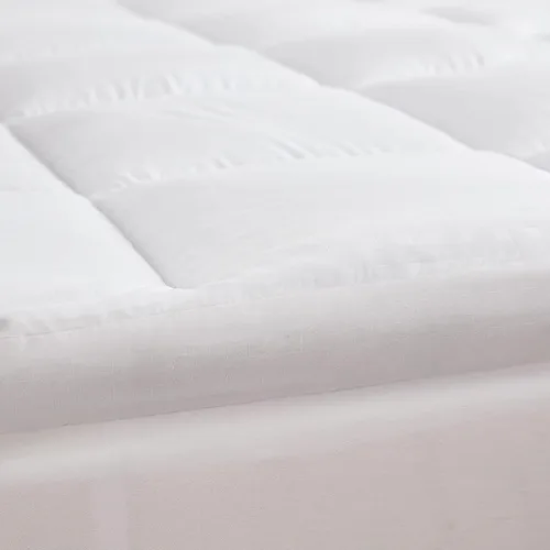 Vista 7 de Protector de colchón – Cubierta protectora de colchón suave y transpirable – Cubierta superior con elásticos que se estira hasta bolsillos profundos