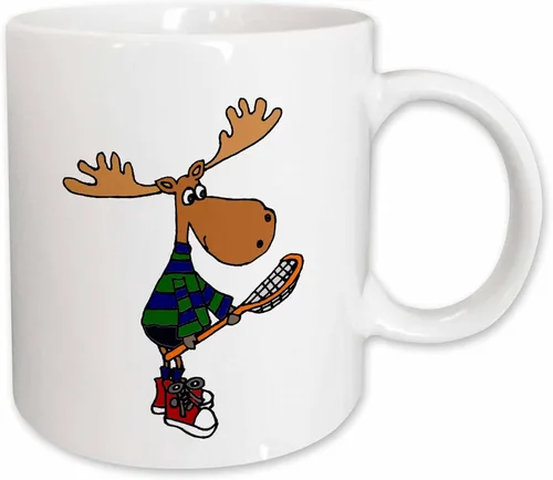 Vista 10 de 3dRose Taza, 15oz, Negro/Blanco