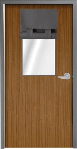 Vista 13 de WdFour Cubierta de ventana de puerta de aula, persianas opacas para ventanas y puertas de aula, privacidad, diseño de oscurecimiento de habitación