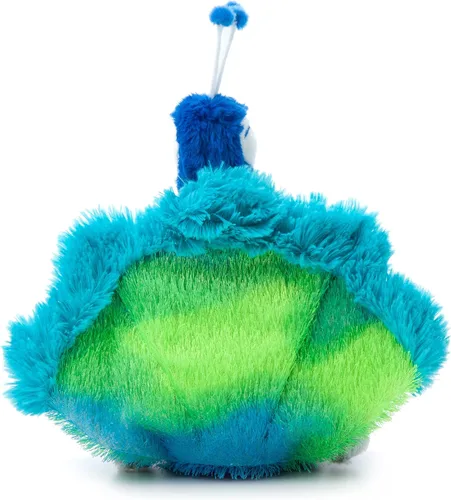 Vista 2 de The Petting Zoo Peluche de pavo real, regalos para niños, animales salvajes del zoológico Onez, juguete de peluche de pavo real de 12 pulgadas