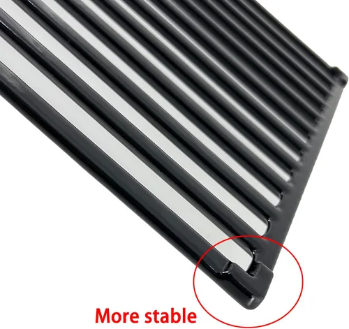 Vista 5 de Parts DC118 - Rejilla de cocción de hierro fundido para Brinkmann 810-1415-F, 810-1470, 810-8300, 810-8300-F, para Grill King 810-9325-0, juego de 3