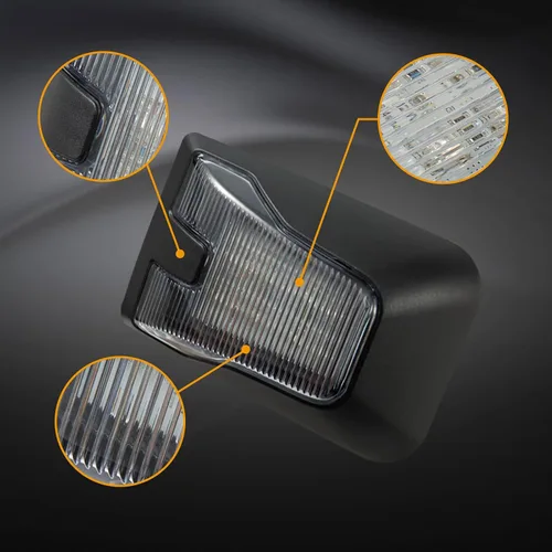 Vista 2 de Lámparas LED de Marcador Lateral para Camiones Volvo VNL VN VNM 2018-ACTUAL - Aprobadas por DOT, Fácil Instalación, Garantía de 365 Días