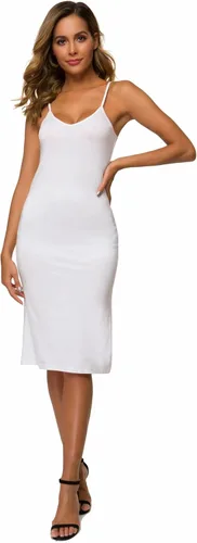 Vista 3 de LB LIFEBEST Vestido largo con tirantes delgados para mujer