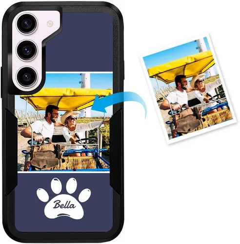 Vista 80 de Funda de teléfono personalizada para Galaxy S20 FE 5G, funda para teléfono multifoto, funda protectora resistente de doble capa a prueba de golpes