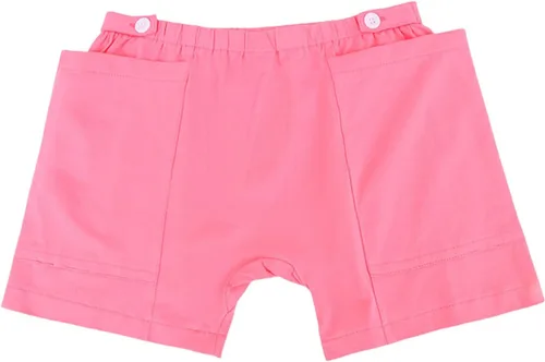 Vista 9 de Pantalones de ostomía para hombre para bolsa de orina, ropa interior de incontinencia posoperatoria con bolsillo de drenaje, algodón transpirable