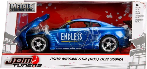 Vista 2 de JADA 1:24 W/B - Metales - Sintonizadores JDM - 2009 Nissan GT-R (R35) Ben Sopra