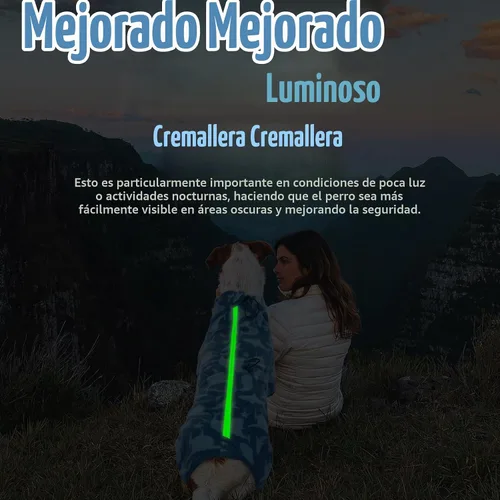 Vista 3 de ROZKITCH Abrigo térmico de invierno para perro, pijama de forro polar suave, resistente al viento, chaqueta cálida para clima frío, chaleco