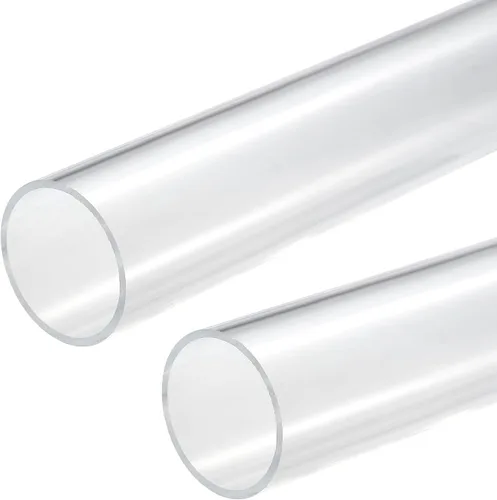 Vista 8 de MECCANIXITY Tubo acrílico transparente rígido redondo tubo 0.157 in (5/32") ID 0.315 in (5/16") OD 10" para lámparas y linternas, sistema