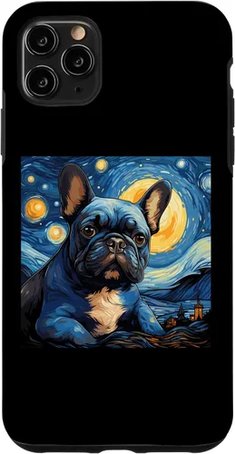 Vista 13 de Van Gogh Dog French Bulldog Case for iPhone 16