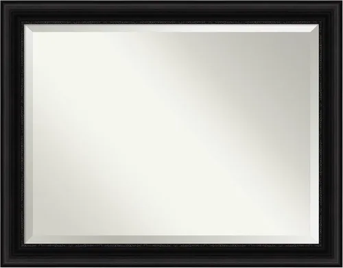 Vista 31 de Amanti Art Espejo de pared, espejo de marco negro para decoración de pared o para usar como espejo de baño para sobre el fregadero
