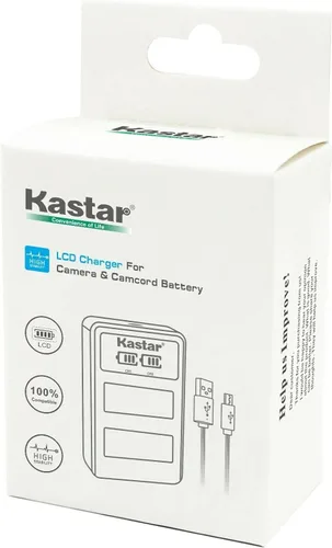 Vista 6 de Kastar Cargador USB dual LCD compatible con batería Nikon EN-EL25 ENEL25 EN-EL25a 4241, cargador Nikon MH-32 y Nikon Serie Z, Nikon Z50 Z 50, cámara