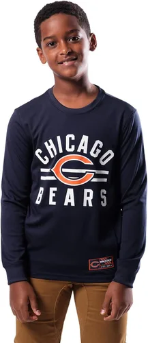 Vista 37 de Ultra Game Youth NFL - Camiseta de manga larga oficial de la NFL para jóvenes