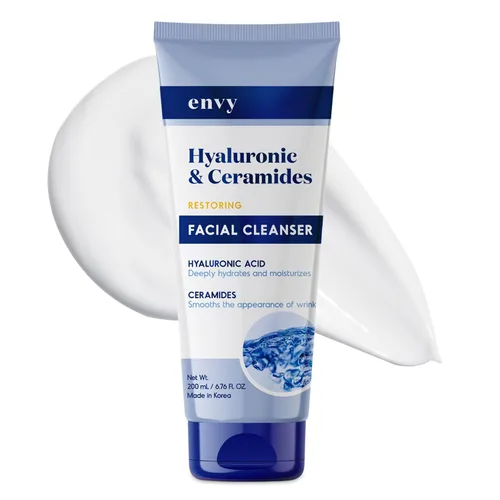 Vista 9 de Envy Limpiador facial con colágeno y miel, reduce las líneas finas, las arrugas y la hidratación, cuidado de la piel coreano limpio, libre