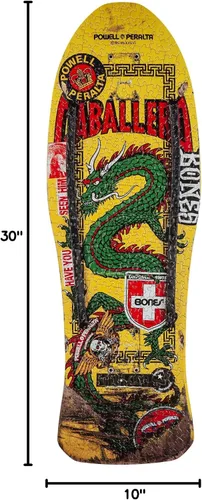 Vista 6 de Powell Peralta Rompecabezas De Monopatín Dragón Chino Caballero Amarillo