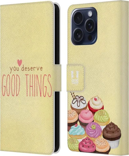 Vista 314 de Head Case Designs Assortment Cupcakes Happiness Leather Wallet Case Compatible with Samsung Galaxy A07 4G Surtido
