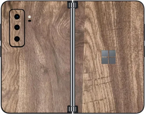 Vista 74 de SopiGuard Skin para Microsoft Surface Duo 2 2ª generación de borde a borde de paneles delanteros y traseros de vinilo (piedra de ladrillo)
