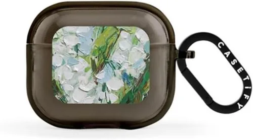 Vista 66 de CASETiFY Impact Airpods Pro (1ª/2ª) - Funda con anillo, color negro