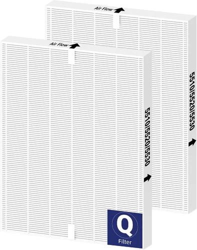 Vista 18 de 1712-0123-00 - Filtro Q para purificador de aire PlasmaWave Winix 5510 5520 Negro