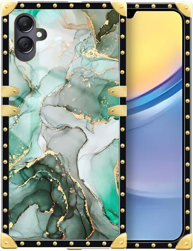 Vista 164 de Funda compatible con Samsung Galaxy A03S 4G, TPU suave de lujo y parte trasera de policarbonato duro para niñas y mujeres, funda protectora a prueba