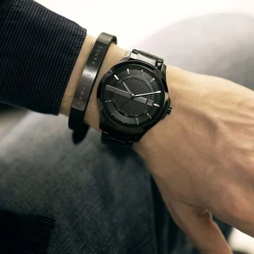 Vista 5 de AX ARMANI EXCHANGE - Reloj de cuarzo para hombre, de acero inoxidable, de vestir