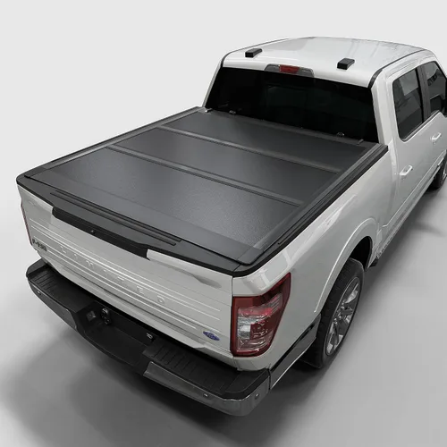 Vista 12 de Toptiny - Cubierta de cama de camioneta plegable de perfil bajo, se adapta a Ford F-150 2004-2014 de 5'5" de largo (66")